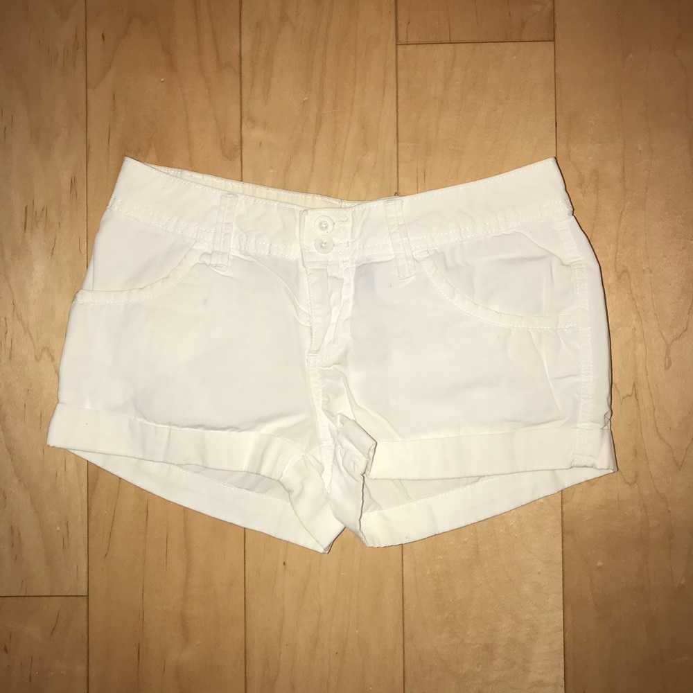 LE TIGRE WHITE SHORTS